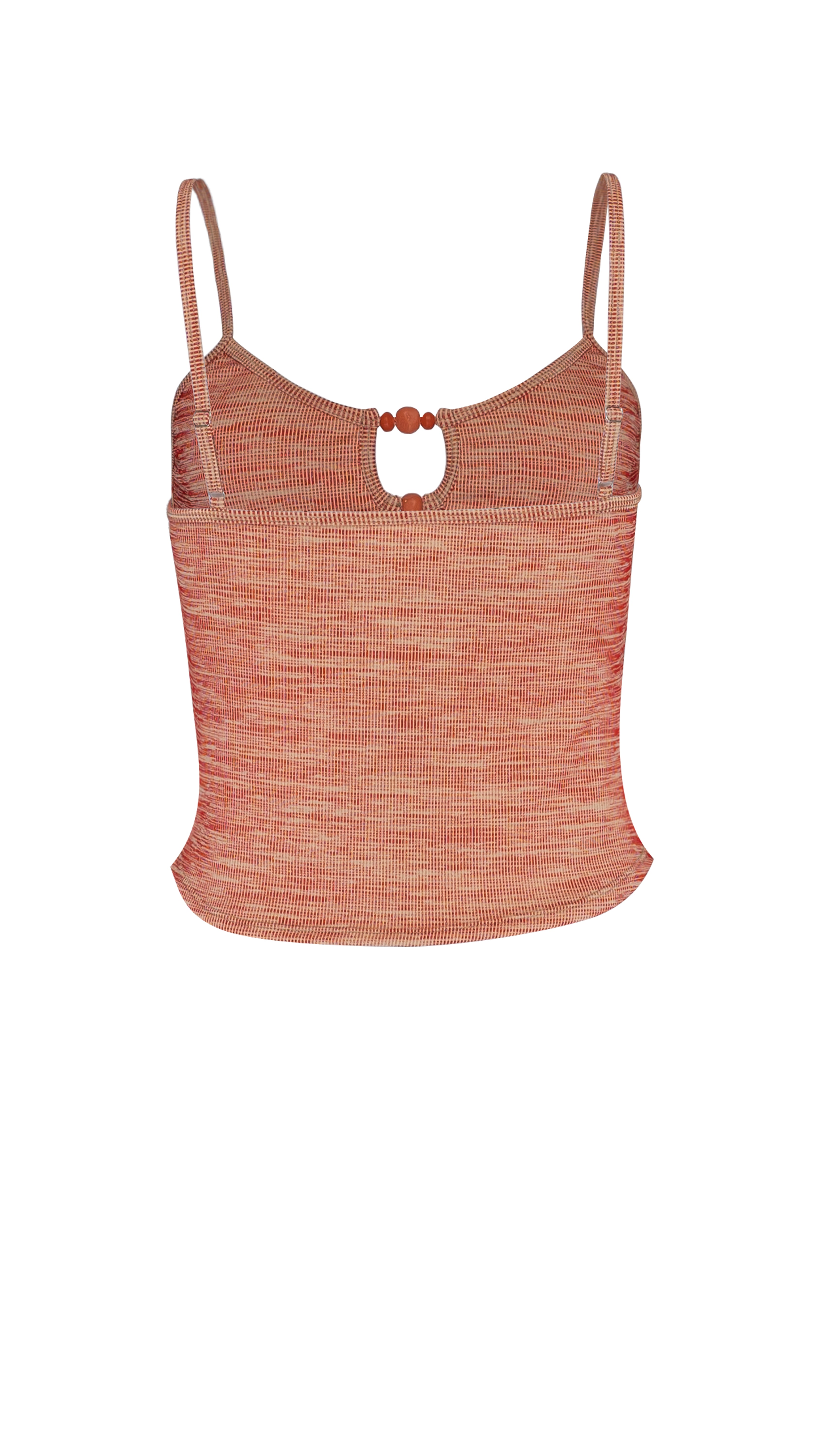 THE MUSE CAMI - MOTTLED ORANGE