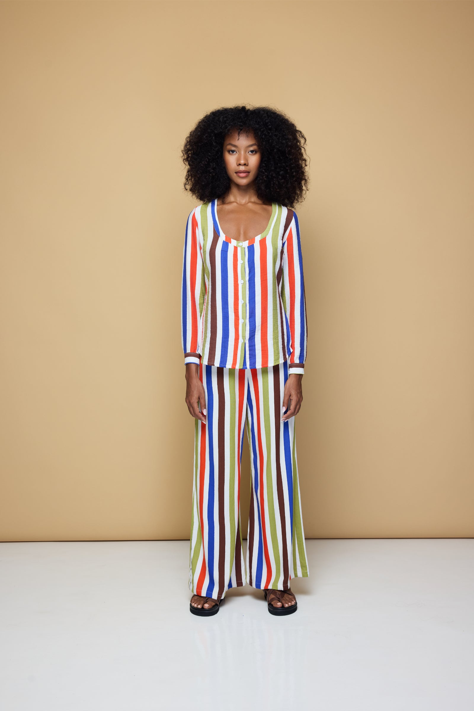 BOARDWALK PANTS ORIGINAL - COOLIO STRIPE