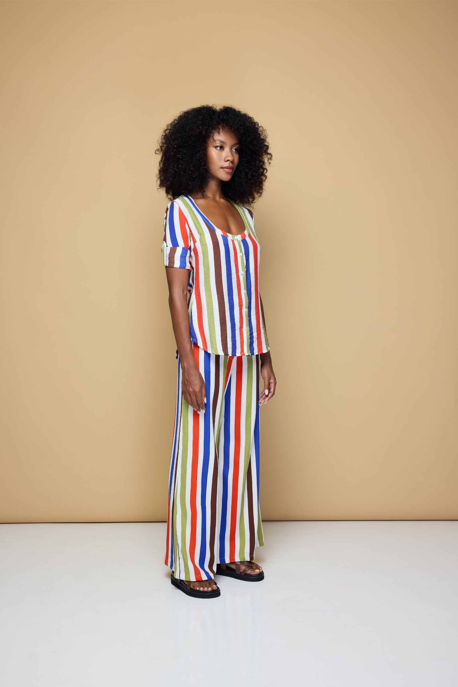 BOARDWALK PANTS ORIGINAL - COOLIO STRIPE