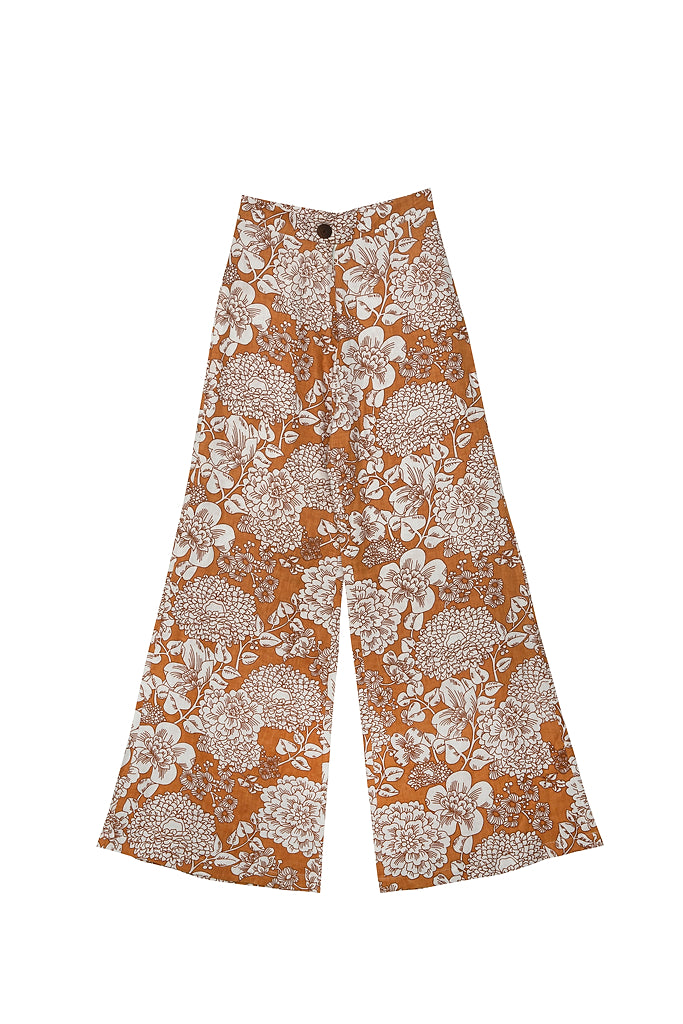 BOARDWALK LINEN PANT Wallpaper Almond